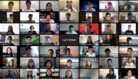 Some of the participants of the College Virtual Welcoming Session on 2 September 2020